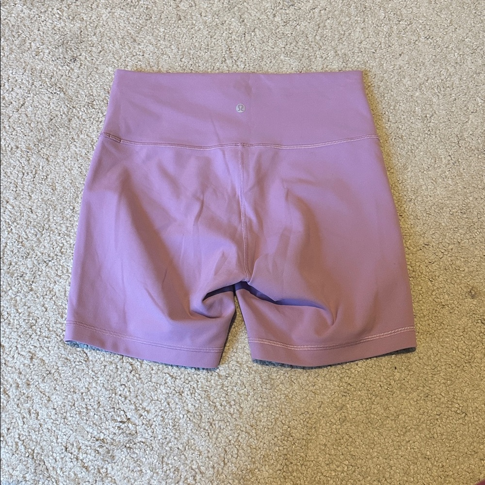 lululemon athletica Mauve Pink High-Rise Bike Shorts - Picture 8 of 8
